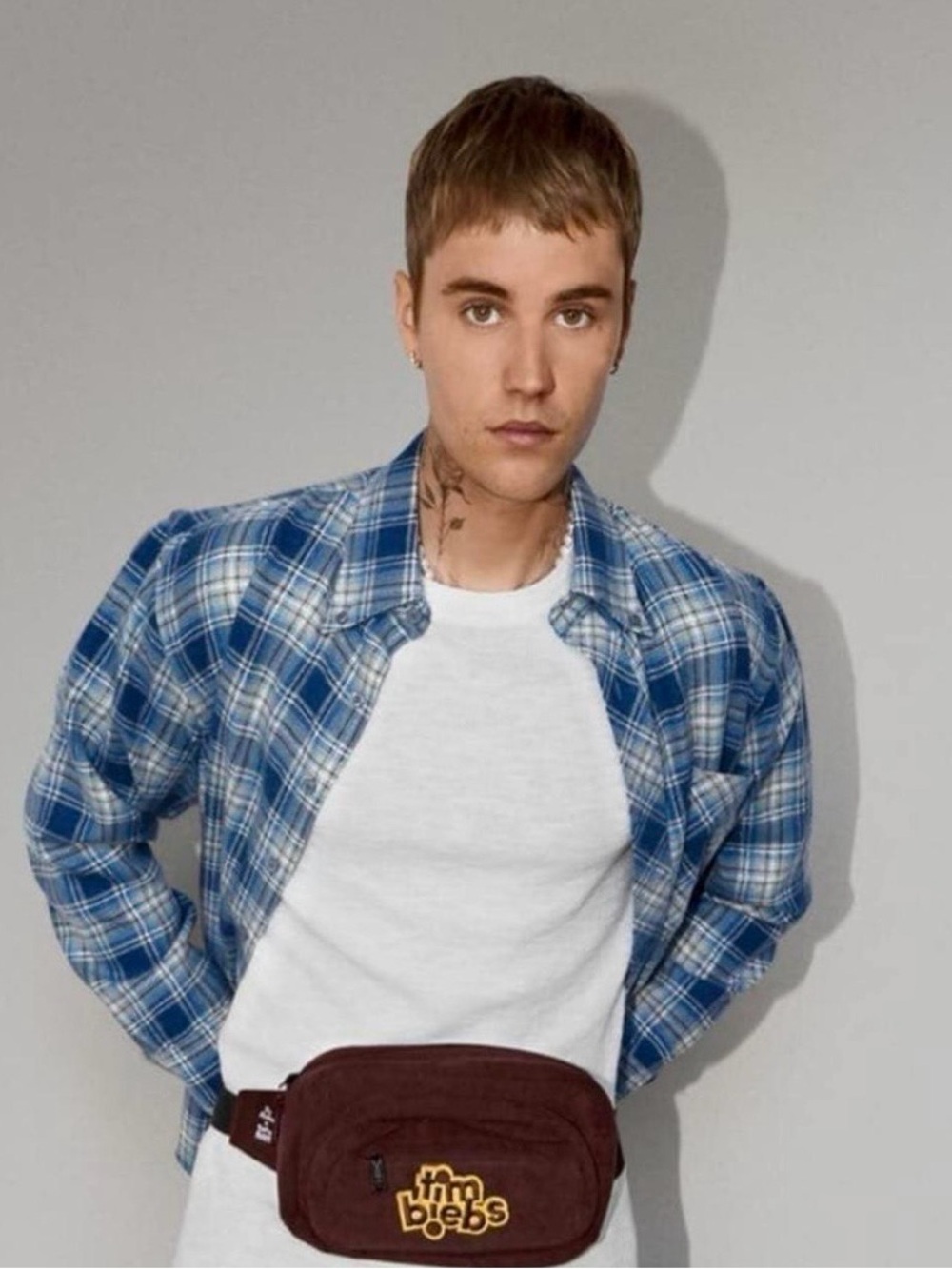 Brown 'I'm Biebs' Waist Bag